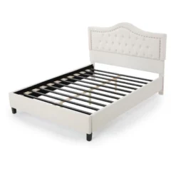 Queen Dante Upholstered Traditional Bed Frame - Christopher Knight Home -Nexera Furniture Store GUEST 2c457f16 7ded 4def bb83 44a224be7a76