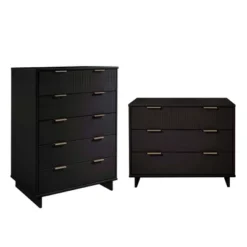 Manhattan Comfort 2pc Granville Chest And Dresser Bedroom Set -Nexera Furniture Store GUEST 2c800dbf 1d5b 4515 a4e9 833b160e1961