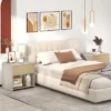 Tangkula 2 PCS Modern Style Nightstand 2-Tier Sofa Side Bedside Table W/ Drawer & Open Shelf -Nexera Furniture Store GUEST 2cd84179 4db0 47a9 8ac7 c530f2a8a100
