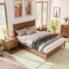 HOMES: Inside + Out 3pc Full Riverstone Mid-Century Modern Bedroom Set With 2 Nightstands Walnut -Nexera Furniture Store GUEST 2d3311c2 e7f8 47e2 bd4b b9d97933395b