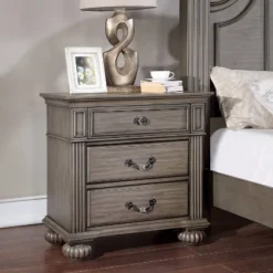 5pc Pennings Traditional Bedroom Set Gray - HOMES: Inside + Out -Nexera Furniture Store GUEST 2db4d0b4 8ead 44a8 9445 491af31c6494