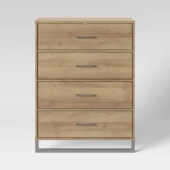 Mixed Material 4 Drawer Dresser - Room Essentials™ -Nexera Furniture Store GUEST 316d418d 8f78 4949 8fcd 6421703ea1f3