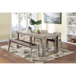 Montana Dining Bench Light Barnwood - Boraam -Nexera Furniture Store GUEST 320ad7be 87b7 4cc9 a171 b97b08e028ae