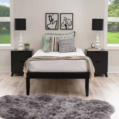 Powell Pensy Twin Platform Bed And Nightstand 3 Powell Pensy Twin Platform Bed And Nightstand