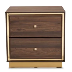 Cormac Wood And Metal 2 Drawer Nightstand - Baxton Studio 13 Cormac Wood And Metal 2 Drawer Nightstand - Baxton Studio -Nexera Furniture Store GUEST 3529b2b0 b9fd 407a 9dbb c3f24f4eafa0