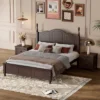 3-Pieces Bedroom Sets,Queen Size Wood Platform Bed, Two Nightstands With 2 Drawers For Each-Cuddlewood -Nexera Furniture Store GUEST 3538fad3 a610 42e3 b6fd c1f011571020
