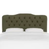 King Tufted Headboard Velvet Loden - Skyline Furniture -Nexera Furniture Store GUEST 36cf9c07 736d 4f80 b4c0 8c643efe1058
