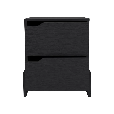 Grungis Modern Nightstands With Sturdy Base,Night Stand Bedside Table With 2 Drawers,Space-Saving Side Table For Bedroom,Living Room 3 Grungis Modern Nightstands With Sturdy Base,Night Stand Bedside Table With 2 Drawers,Space-Saving Side Table For Bedroom,Living Room