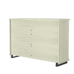 Festivo 2pc Contemporary 9 Drawer Dresser And 38" 5 Drawer Chest Set Saw Cut Off-White: Bedroom Storage With Adult Assembly Required -Nexera Furniture Store GUEST 399d865b 4f1a 4b7b b8d2 e719f3e0cd95