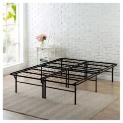 16" Gene Steel Deluxe SmartBase Frame Black - Zinus -Nexera Furniture Store GUEST 3bf139ee 91ea 4cb6 8bcc 29f5be50f56f