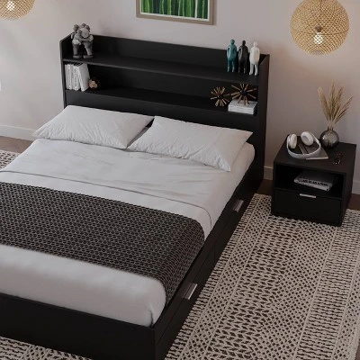 Nexera 3pc Full Hunter Bedroom Set 4 Nexera 3pc Full Hunter Bedroom Set - Image 2