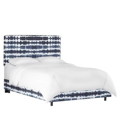 Austin Upholstered Bed In Patterns - Skyline Furniture 3 Austin Upholstered Bed In Patterns - Skyline Furniture