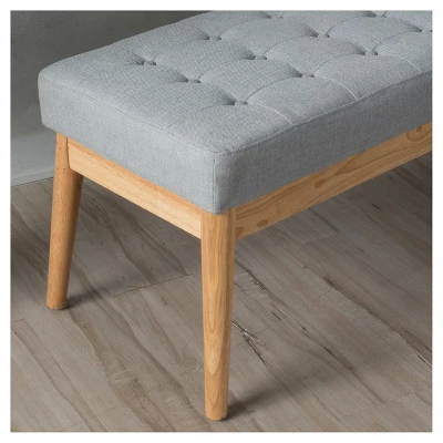 Saxon Upholstered Bench - Christopher Knight Home 3 Saxon Upholstered Bench - Christopher Knight Home