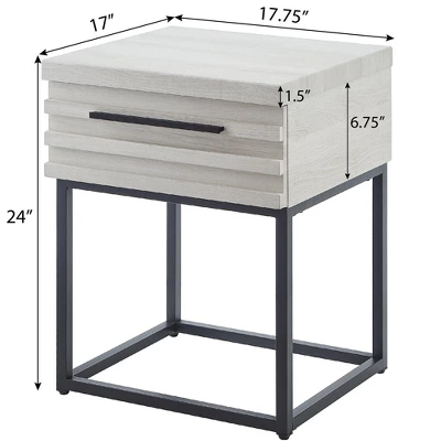 Roundhill Furniture Findlay Bedroom Set, Plush 3D Upholstered Bed With Nightstand, 2-Piece 14 Roundhill Furniture Findlay Bedroom Set, Plush 3D Upholstered Bed With Nightstand, 2-Piece - Image 12