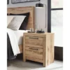 Hyanna Nightstand Brown/Beige - Signature Design By Ashley