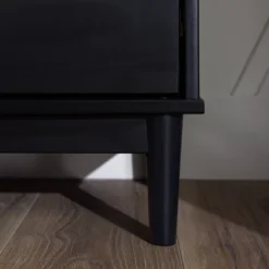 Mid-Century Modern Solid Wood 2 Drawer Nightstand - Saracina Home -Nexera Furniture Store GUEST 4148bca1 b27e 42a9 bfc7 6eb882f28df0