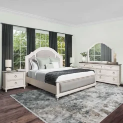 5pc Cristina Bedroom Set White - Abbyson Living -Nexera Furniture Store GUEST 415c7a2e 2b52 4770 8826 89f9d82d19b4