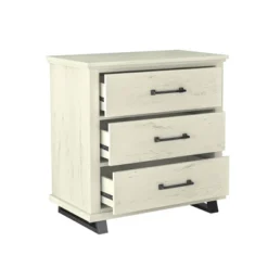 Festivo 3pc Contemporary 24" 5 Drawer Chest And 3 Drawer Nightstand Set Saw Cut Off-White: MDF, Metal Legs, Anti-Tip 17 Festivo 3pc Contemporary 24" 5 Drawer Chest And 3 Drawer Nightstand Set Saw Cut Off-White: MDF, Metal Legs, Anti-Tip -Nexera Furniture Store GUEST 427d75f9 d36b 46f4 9a10 40c8eddc6a6b