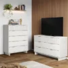 Manhattan Comfort 2pc Granville Chest And Double Dresser Bedroom Set -Nexera Furniture Store GUEST 44b4964c e94e 42be a5ab a3d482b8d797