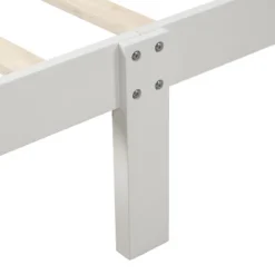 Twin Size Wood Platform Bed With Headboard, Footboard And Wooden Slat Support-ModernLuxe -Nexera Furniture Store GUEST 45a1e83a 7a9c 4eb8 8f4f 285355266089