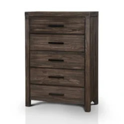 Simones Rustic 8 Drawer Dresser And Mirror Wire-Brushed Rustic Brown - HOMES: Inside + Out -Nexera Furniture Store GUEST 460e70f8 e8c5 4ab6 9efe b3e3862166de