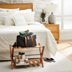 Wood & Cane Transitional Nightstand - Hearth & Hand™ With Magnolia -Nexera Furniture Store GUEST 46a1cd0f 0a1e 45e6 ba36 320a27b743a3