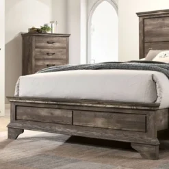 3pc Jacobi Bed With 2 Nightstands Gray - HOMES: Inside + Out 11 3pc Jacobi Bed With 2 Nightstands Gray - HOMES: Inside + Out -Nexera Furniture Store GUEST 4741bd42 e71f 4e1e 84b1 8528e3f0c250