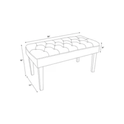 Ella 35" Bench - Linon 17 Ella 35" Bench - Linon -Nexera Furniture Store GUEST 47b42bcb e5c3 497c bc74 fa24d30c275b