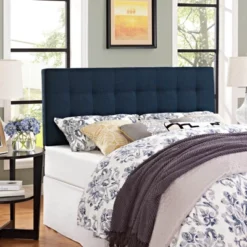 Full Lily Upholstered Fabric Headboard Navy - Modway -Nexera Furniture Store GUEST 485ee2e7 484c 49ef 8c7a 869b3153c703