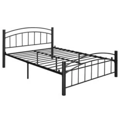 Costway Twin/Full/Queen Size Metal Bed Frame Platform Mattress Foundation With Headboard Footboard -Nexera Furniture Store GUEST 496a3f35 10b4 43a5 9e3a 9d29a29038ea