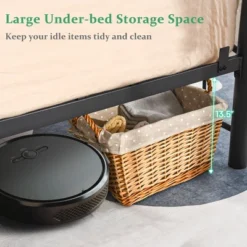 Costway Twin/Full/Queen Size Metal Bed Frame Platform Mattress Foundation With Headboard Footboard -Nexera Furniture Store GUEST 4a7d4f65 61ce 4f3b b1df 7ccd8f0d5308