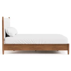 HOMES: Inside + Out 3pc King Riverstone Mid-Century Modern Boucle Bedroom Set With 2 Nightstands Walnut -Nexera Furniture Store GUEST 4a9d4f6c 4d73 4578 8203 b53593d0cf3a