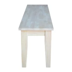 60" Shaker Style Bench Unfinished - International Concepts -Nexera Furniture Store GUEST 4b1c4281 410d 485f b9e8 f2965abcab19