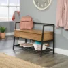 North Avenue Entryway Bench With Hidden Storage And Shelf Sindoori Mango - Sauder 1 North Avenue Entryway Bench With Hidden Storage And Shelf Sindoori Mango - Sauder -Nexera Furniture Store GUEST 4b82350f fabb 4f18 8246 75566552d8ab