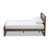 King Torino Mid Century Modern Solid Wood Open Frame Style Platform Bed Brown - Baxton Studio 1 King Torino Mid Century Modern Solid Wood Open Frame Style Platform Bed Brown - Baxton Studio -Nexera Furniture Store GUEST 4ceab66f 1223 4022 b182 ab64dadf6a3b
