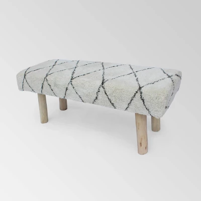 Laveta Boho Rectangular Bench - Christopher Knight Home 9 Laveta Boho Rectangular Bench - Christopher Knight Home - Image 7