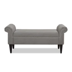 Jennifer Taylor Home Kathy Roll Arm Entryway Accent Bench -Nexera Furniture Store GUEST 520bedd6 9e99 4979 9a93 9120f14ae565