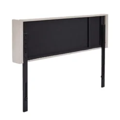 Linen Upholstered Headboard, Tufted Nailhead & Double Wingback, 6 Adjustable Position -Nexera Furniture Store GUEST 53057e1c 7385 47fd ba1b a85b23894f49