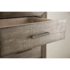 6pc Aurora Mid-Century Gray Bedroom Set With Upholstered Bed - Abbyson Living -Nexera Furniture Store GUEST 53b941d9 34e1 4a98 b47b 58d9695e29e6