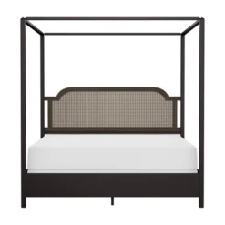 Melanie Wood And Metal Canopy Bed Oiled Bronze - Hillsdale Furniture -Nexera Furniture Store GUEST 54b5decd 7309 48b2 a288 0a5b588926de