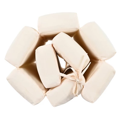 VASIP Set Of 3 Outdoor Chaise Lounge Set - Pool Lounge Chairs With Acacia Side Table For Patio, Lawn, Deck And Beach (Beige White) 13 VASIP Set Of 3 Outdoor Chaise Lounge Set - Pool Lounge Chairs With Acacia Side Table For Patio, Lawn, Deck And Beach (Beige White) - Image 11