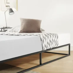 10" Modernista Metal Platform Bed Frame Black - Mellow -Nexera Furniture Store GUEST 5638e628 d53a 4d98 b14f 89b596700b7e