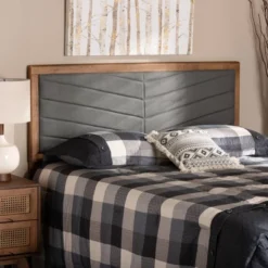 Iden Fabric Upholstered Wood Headboard - Baxton Studio -Nexera Furniture Store GUEST 565019b0 3ead 4fee b4b8 fdfcf07570a2