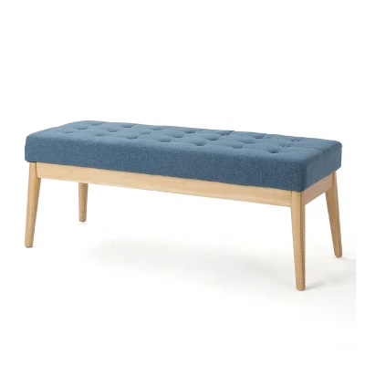 Saxon Upholstered Bench - Christopher Knight Home 8 Saxon Upholstered Bench - Christopher Knight Home - Image 6