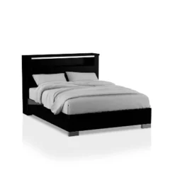 3pc Queen Shorehaven Bedroom Set With 2 Nightstands Black/Chrome - MiBasics -Nexera Furniture Store GUEST 5a9da4c2 2ceb 445a 93c5 fe898b070b97