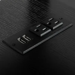 Resenkos End Table With Charging Station, Narrow Sofa Side Table, Wooden Nightstand, Bedroom Living Room Furniture, Black, Small Night Stands 19 Resenkos End Table With Charging Station, Narrow Sofa Side Table, Wooden Nightstand, Bedroom Living Room Furniture, Black, Small Night Stands -Nexera Furniture Store GUEST 5b8e62ae f04a 4e74 8573 9a233f6cb255