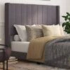 Soren Velvet Upholstered Platform Bed Frame With Wingback Headboard - Taylor & Logan 1 Soren Velvet Upholstered Platform Bed Frame With Wingback Headboard - Taylor & Logan -Nexera Furniture Store GUEST 6165911e ca93 4fb8 90fa b72071eecba2