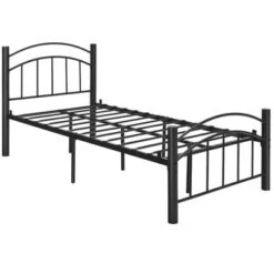 Costway Twin/Full/Queen Size Metal Bed Frame Platform Mattress Foundation With Headboard Footboard -Nexera Furniture Store GUEST 641e732b d83b 4278 aaba 29990a7cb01d