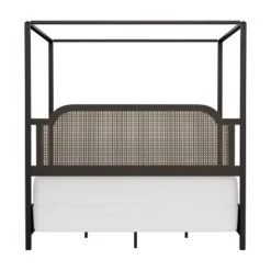 Melanie Wood And Metal Canopy Bed Oiled Bronze - Hillsdale Furniture -Nexera Furniture Store GUEST 645c0562 4ce7 49ad a3f3 93c809a4d4c2