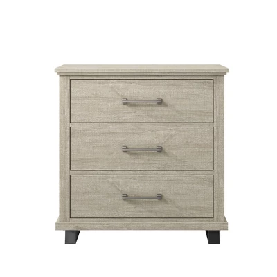 Festivo 2pc Contemporary 5 Drawer Chest And 3 Drawer Nightstand Set 4 Festivo 2pc Contemporary 5 Drawer Chest And 3 Drawer Nightstand Set - Image 2